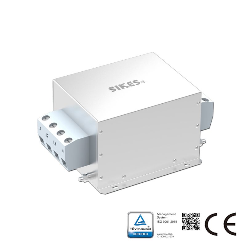 MDF 80A 440V 3-Phase Neutral Line Filters for Medical Applications